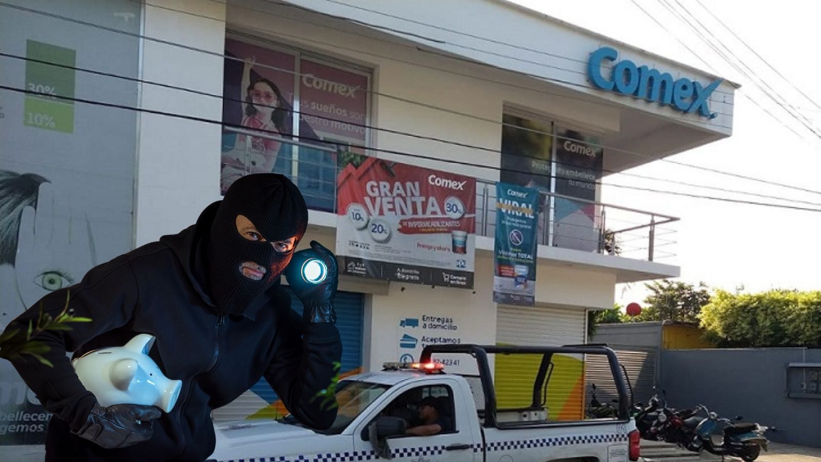 Amantes de lo ajeno roban una tienda Comex | NVI Cuenca